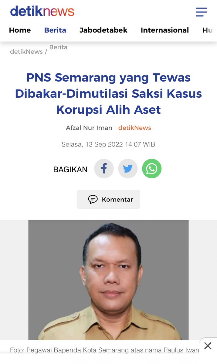 Hanya melampirkan capture berita, ada yang tau gimana ending kasus ini?

Nemu ga pelakunya🥱😴