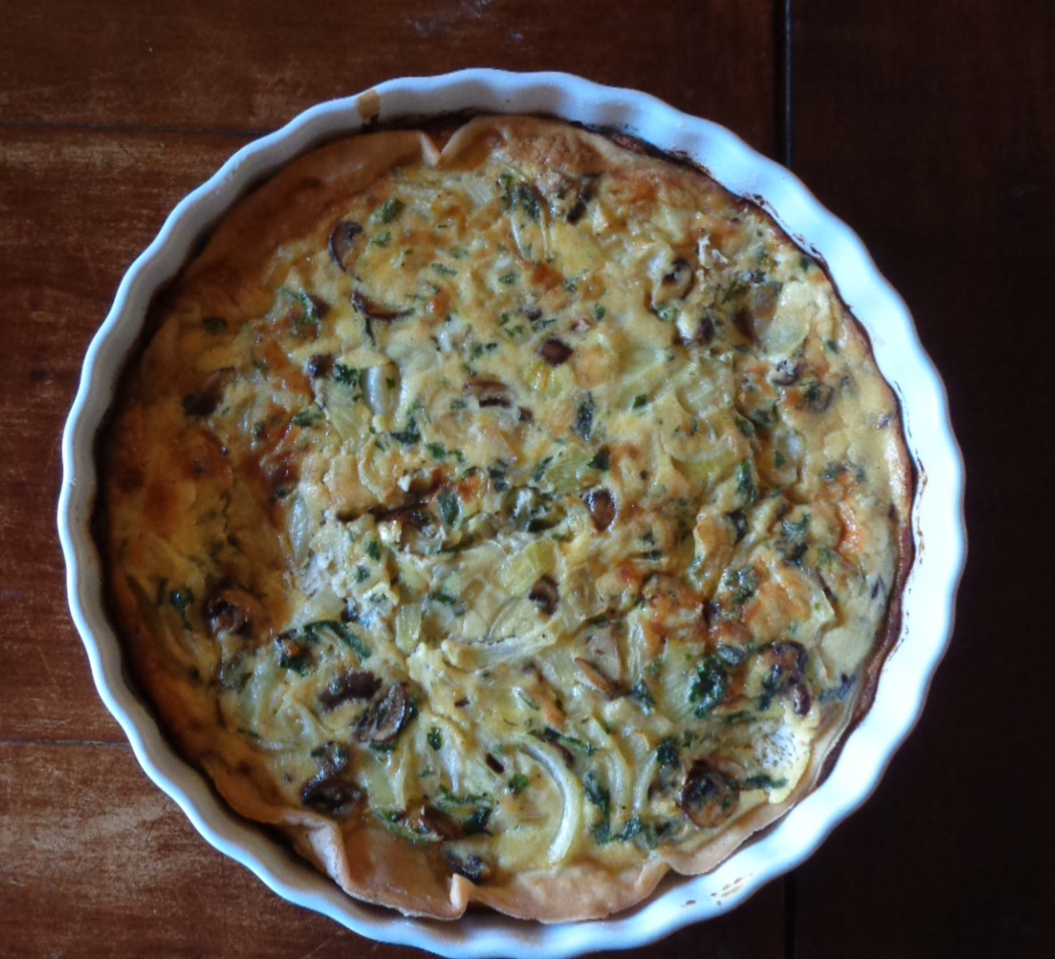 Grasp the nettle...last night, for supper, I made nettle quiche. (ok, cheated on the pastry) And was as good as it looks. #foraging ]#food