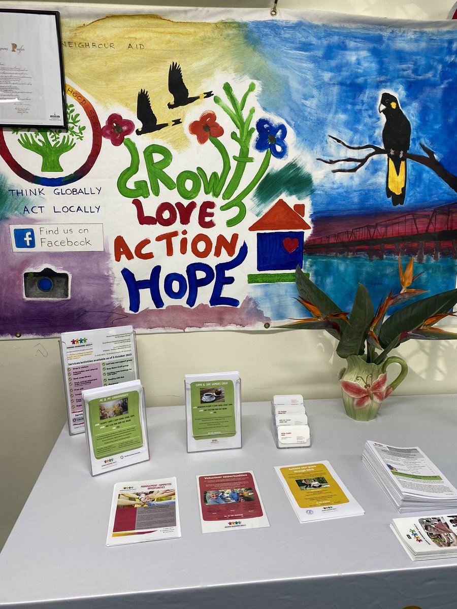 🌟Celebrating Neighbourhood Week with colleagues from #Shoalhaven #Neighbourhood Services promoting ‘Stronger Connections, Stronger Communities’. Fostering new collaborations to support our local community! Great people doing incredible things #SDGS #HealthForAll @UoWnursing