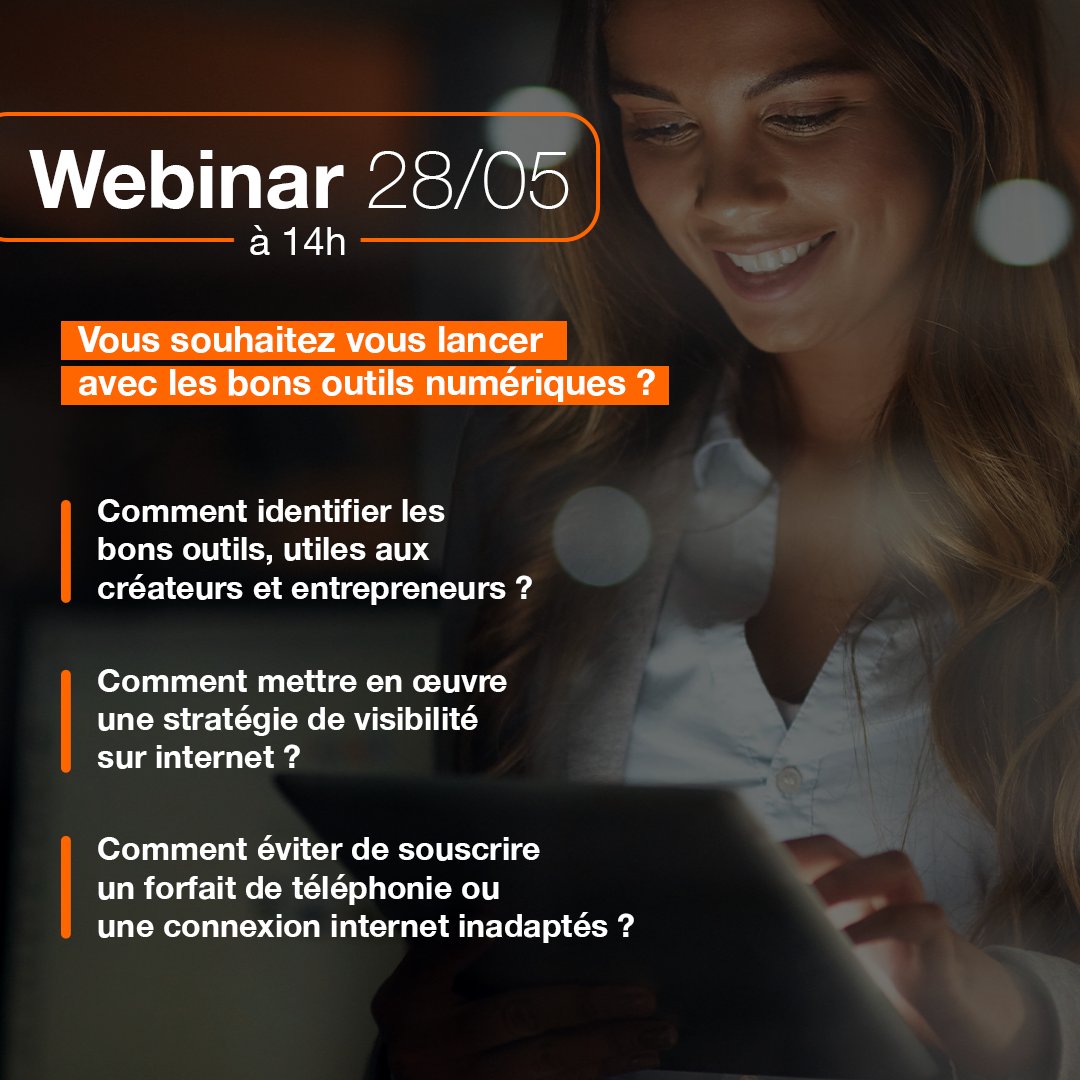 Quand on est un pro, on n’en sait jamais assez sur le numérique 🤔 On vous attend nombreux à notre prochain webinar le mardi 28 mai à 14h ⤵️ Pour vous inscrire c'est ici ➡️ webikeo.fr/landing/entrep…