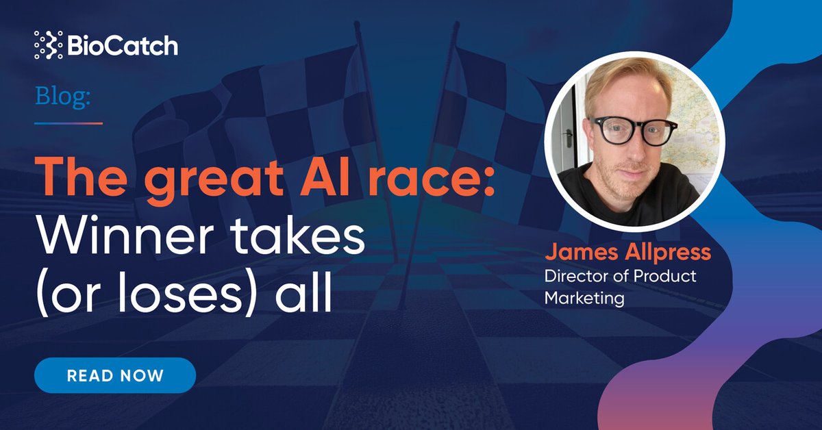 Our James Allpress looks at the AI arms race between fraudsters and financial institutions in the context of other great races of history and makes the case for why this is one the good guys must win: okt.to/1uGaeb