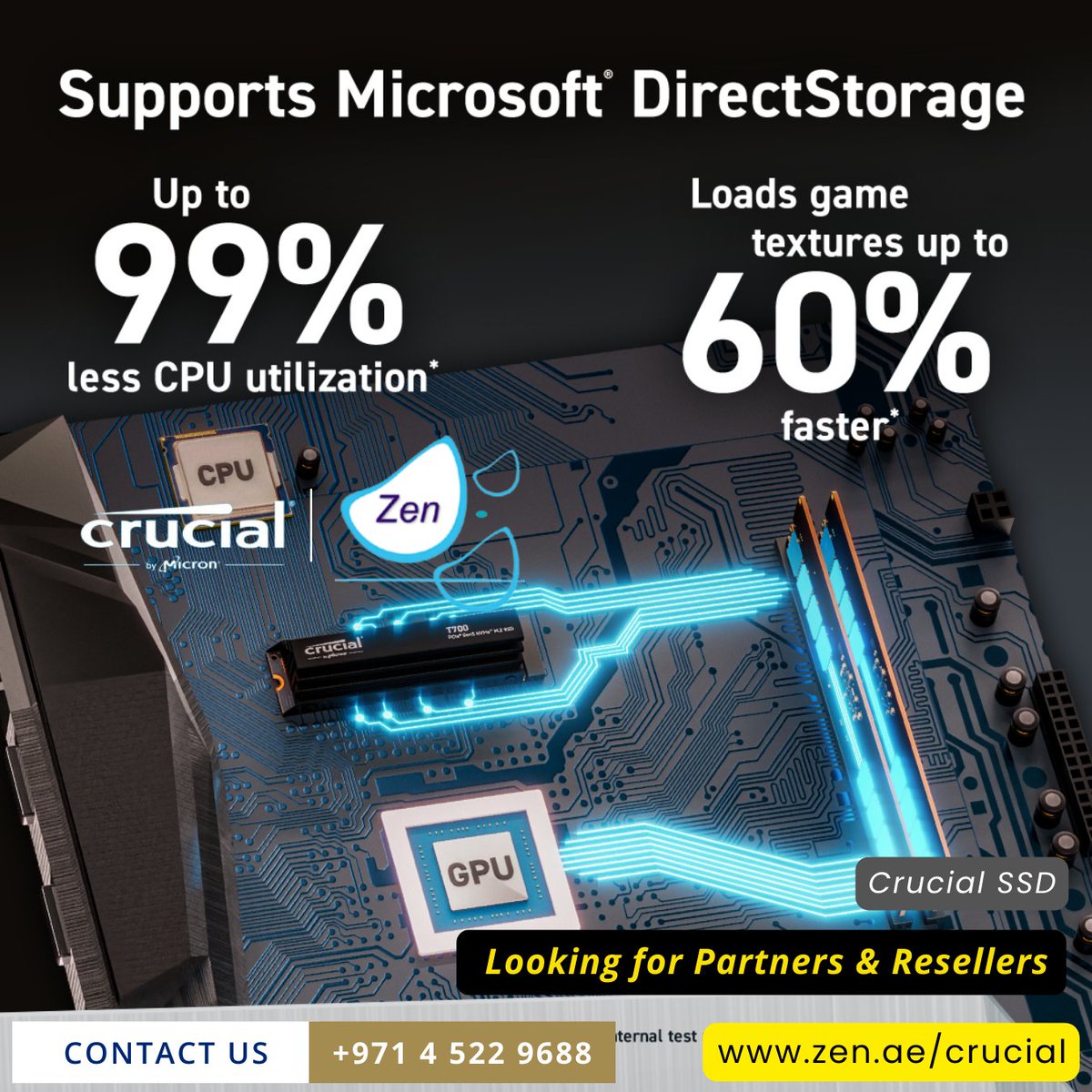 #crucial Crucial SSD 

Looking for partners & resellers.

smpl.is/92w2g

#3cx #zenitdxb #zenit #businesscommunication #dubaistartup #3cxhosting #simhosting #saudistartups