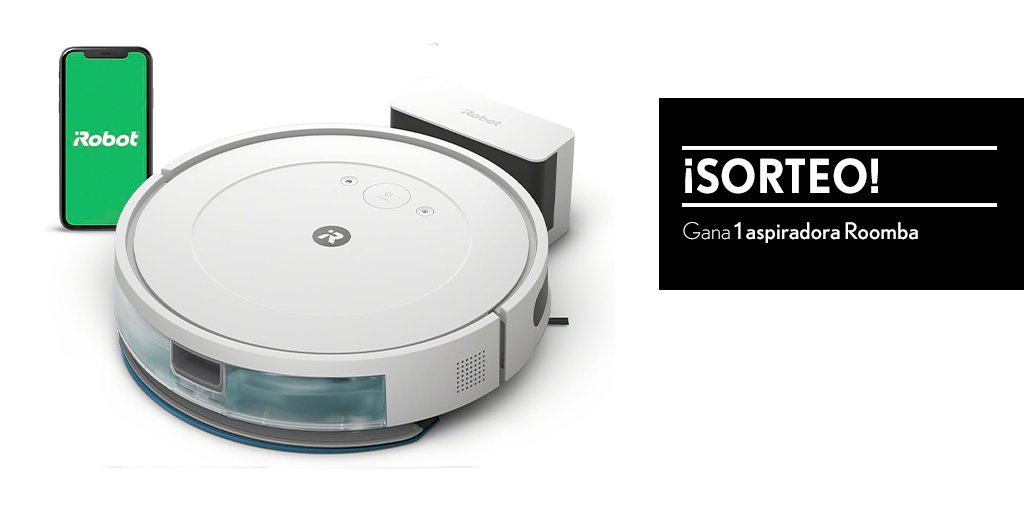 SORTEO | Haz RT y consigue un robot aspirador Roomba de #LexusUtility Bases Legales: brnw.ch/21wJMQL