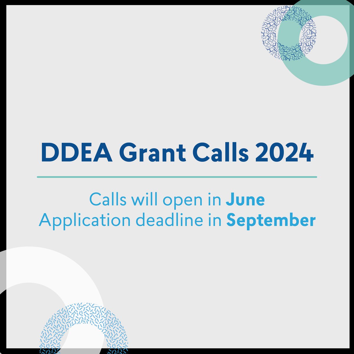 📣 Call for DDEA Grants will Open in June 2024 Applications can be in any research field within diabetes, metabolism or classical endocrinology 🔍🔬🧪🩺 👇 Read about our grant schemes buff.ly/3Fo8bR0