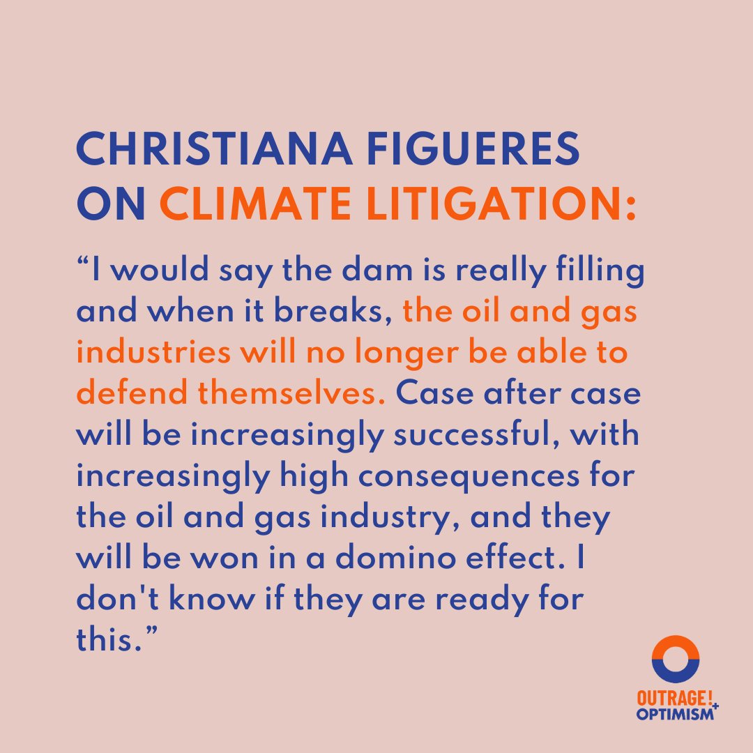 Climate litigation: 'the dam is really filling' now. Listen to our recent episode to hear more - find it wherever you get your podcasts.