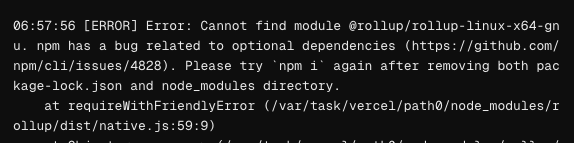 Hoping someone more experienced with <a href="/astrodotbuild/">Astro</a> can help me out here.

Just deployed a site to Vercel with the Vercel adapter configured and the output set to "server". But, get the below 500 response error when I hit the API route. 

Any ideas? 🤔

Tried adding the package
