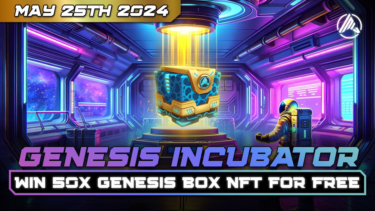 50 000 USD Giveaway 🔥! You asked, we listened! Since the current price of the Genesis Box NFT on secondary #NFT market is almost 1000 USD 💸, we have decided to launch the Genesis Incubator campaign, where you will have the opportunity to win 50x Genesis Box NFTs 🎁 Genesis