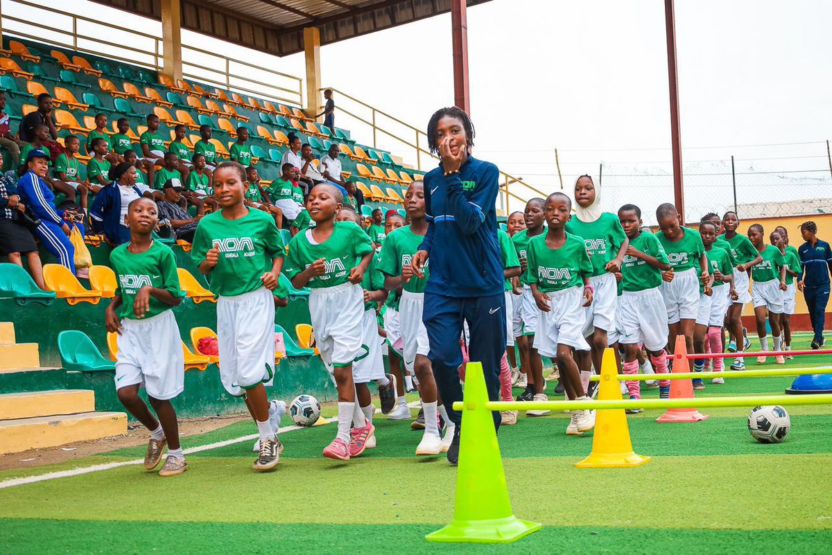 I love the consistency in @AsisatOshoala Academy (@AOAcademy) project. The 4th edition of the Asisat Oshoala Academy #SchoolProject will hold today at the Seamoriow Sports Complex, Ikotun, Lagos. Over 200 girls will participate in football & other sports activities. Beyond…