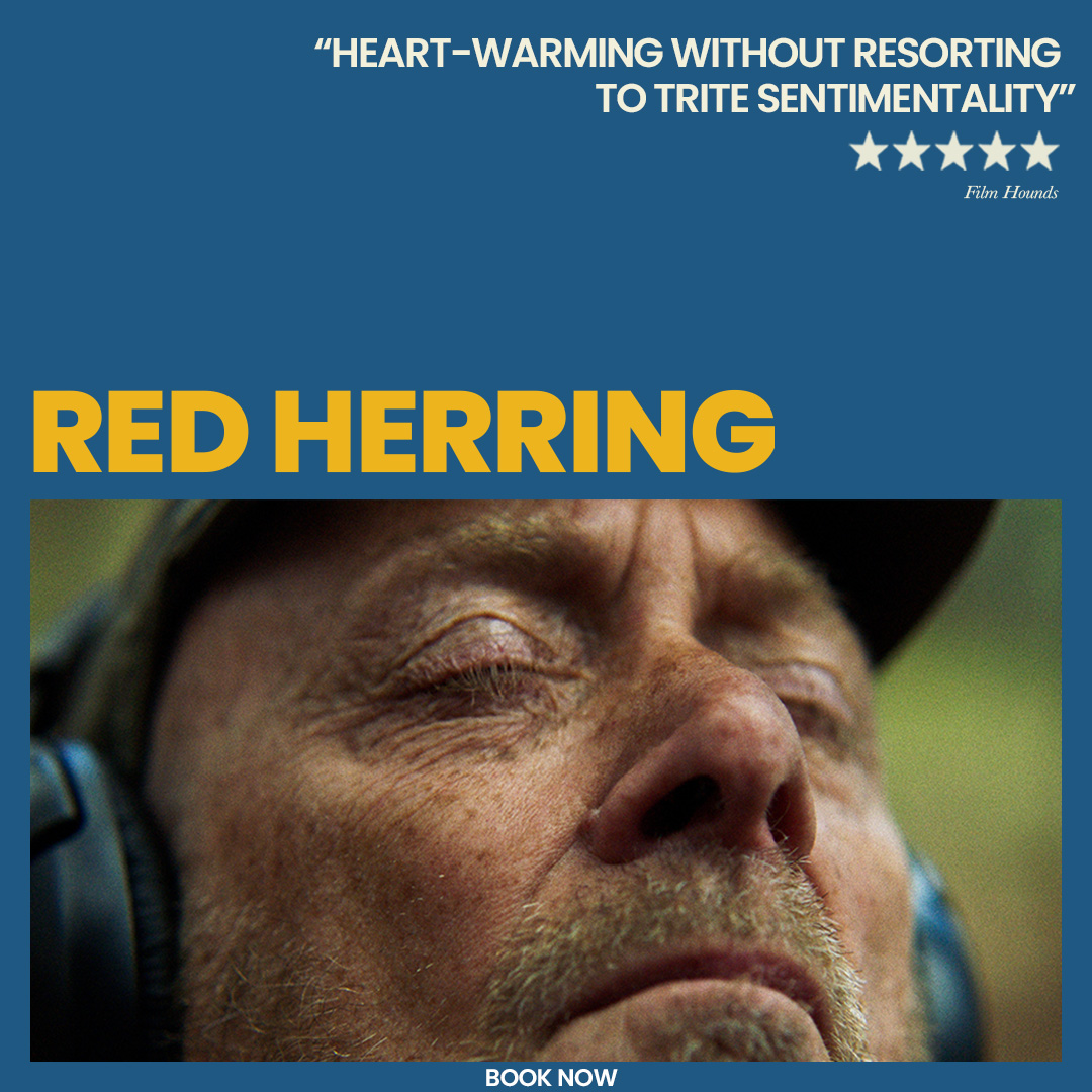 Heartwarming and endearing, #RedHerring is screening at @LighthousePoole tonight plus Q&A with Kit and Lawrence Vincent. Book your tickets here ➡️ bit.ly/RH-PLH