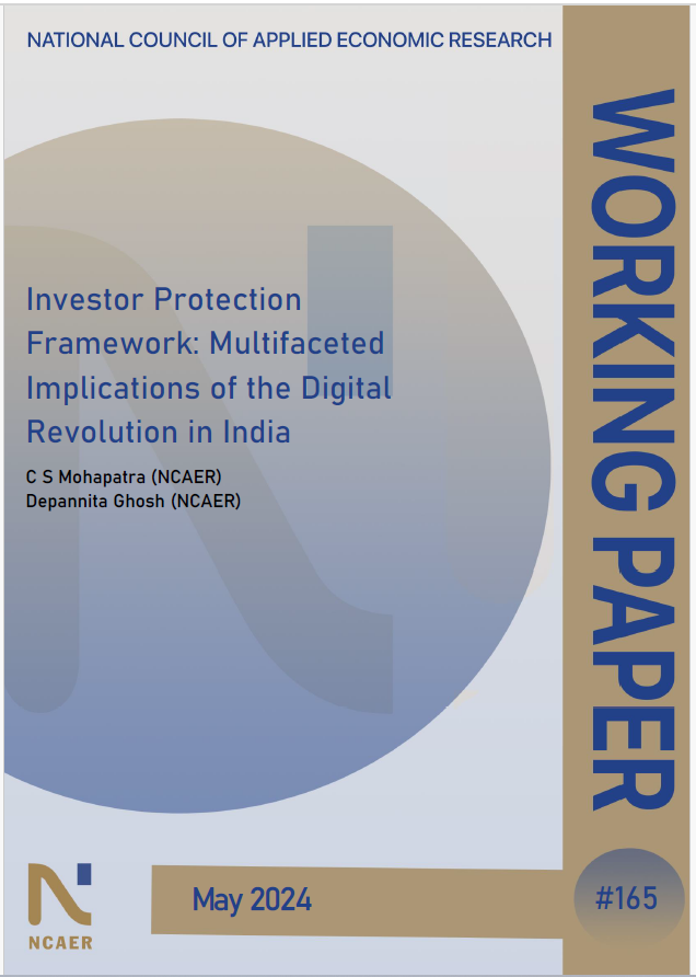 NCAER (@ncaer) on Twitter photo '<a href="/csmohapatra_dr/">Dr CS Mohapatra</a> & <a href="/Depannita2/">Depannita Ghosh</a>✍️a comprehensive view of the current regulatory regime & grievance redressal mechanisms by financial sector regulators & market infrastructure institutions for investor protection in the digitalized world <a href="/authorityiepf/">IEPFA (Investor Education and Protection Fund)</a>
bit.ly/3UXXE7o '<a href="/csmohapatra_dr/">Dr CS Mohapatra</a> & <a href="/Depannita2/">Depannita Ghosh</a>✍️a comprehensive view of the current regulatory regime & grievance redressal mechanisms by financial sector regulators & market infrastructure institutions for investor protection in the digitalized world <a href="/authorityiepf/">IEPFA (Investor Education and Protection Fund)</a>
bit.ly/3UXXE7o