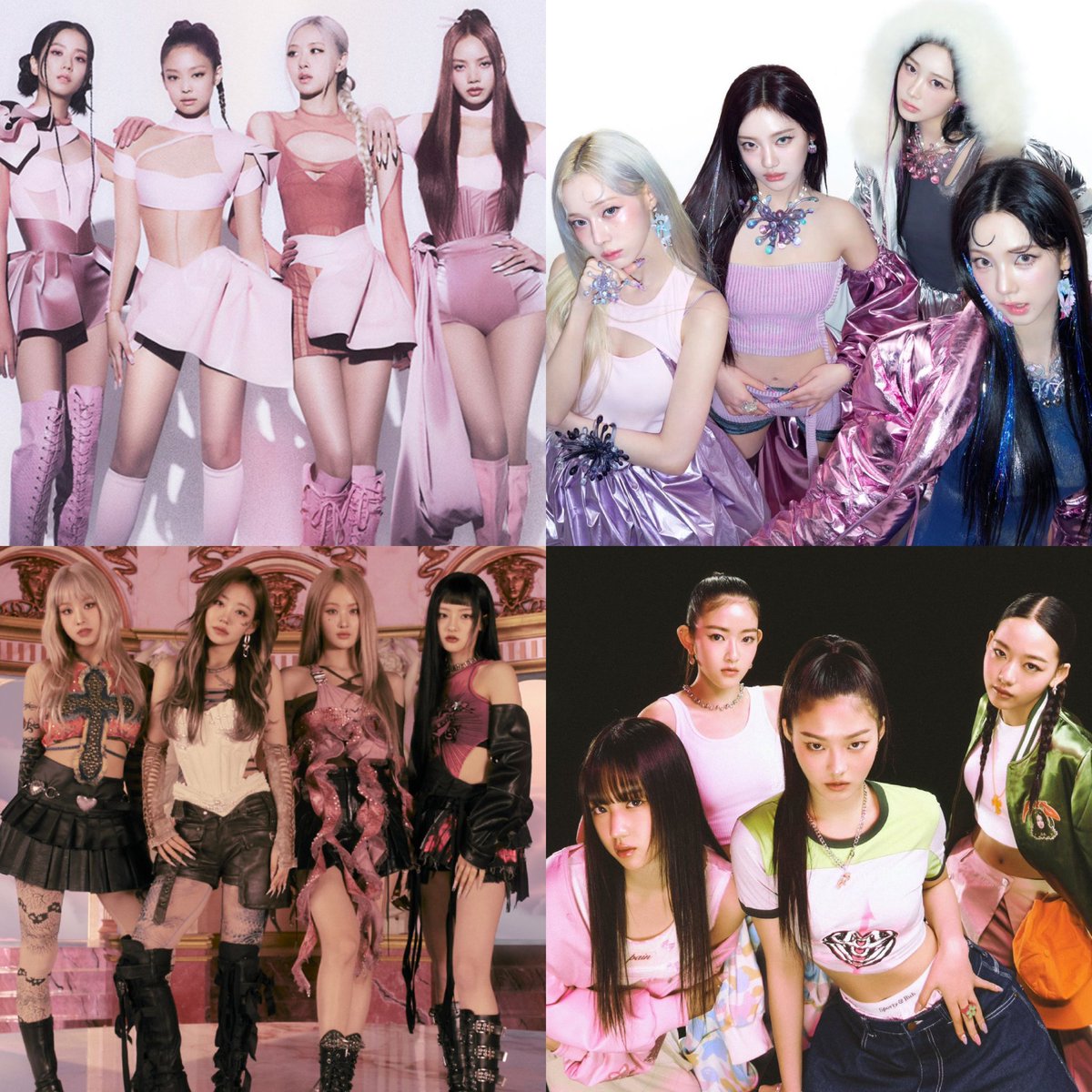 ☆ 4 groups 4 girls 4 talent ☆
#BLACKPINK #aespa #KISSOFLIFE #VVUP