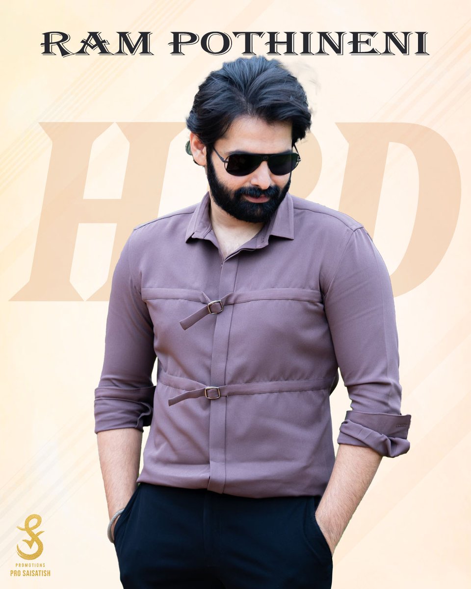 Wishing the Powerhouse performer, energy bomb, 𝑼𝑺𝑻𝑨𝑨𝑫 @ramsayz a very Happy Birthday to💥✨ Whether it's mass or class, you redefine perfection with every role you portray. Best wishes for #DoubleISMART & have a 𝗱𝗶𝗠𝗔𝗔𝗞𝗜𝗞𝗜𝗥𝗜𝗞𝗜𝗥𝗜 year ahead 🎉 #HBDRAPO…