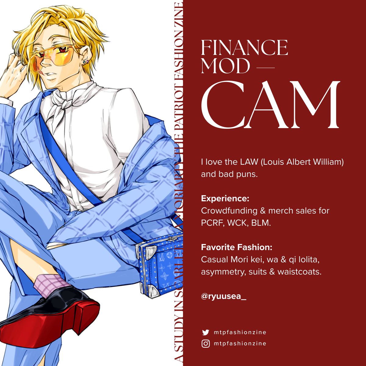 Meet the Finance Mod, Cam @ryuusea_