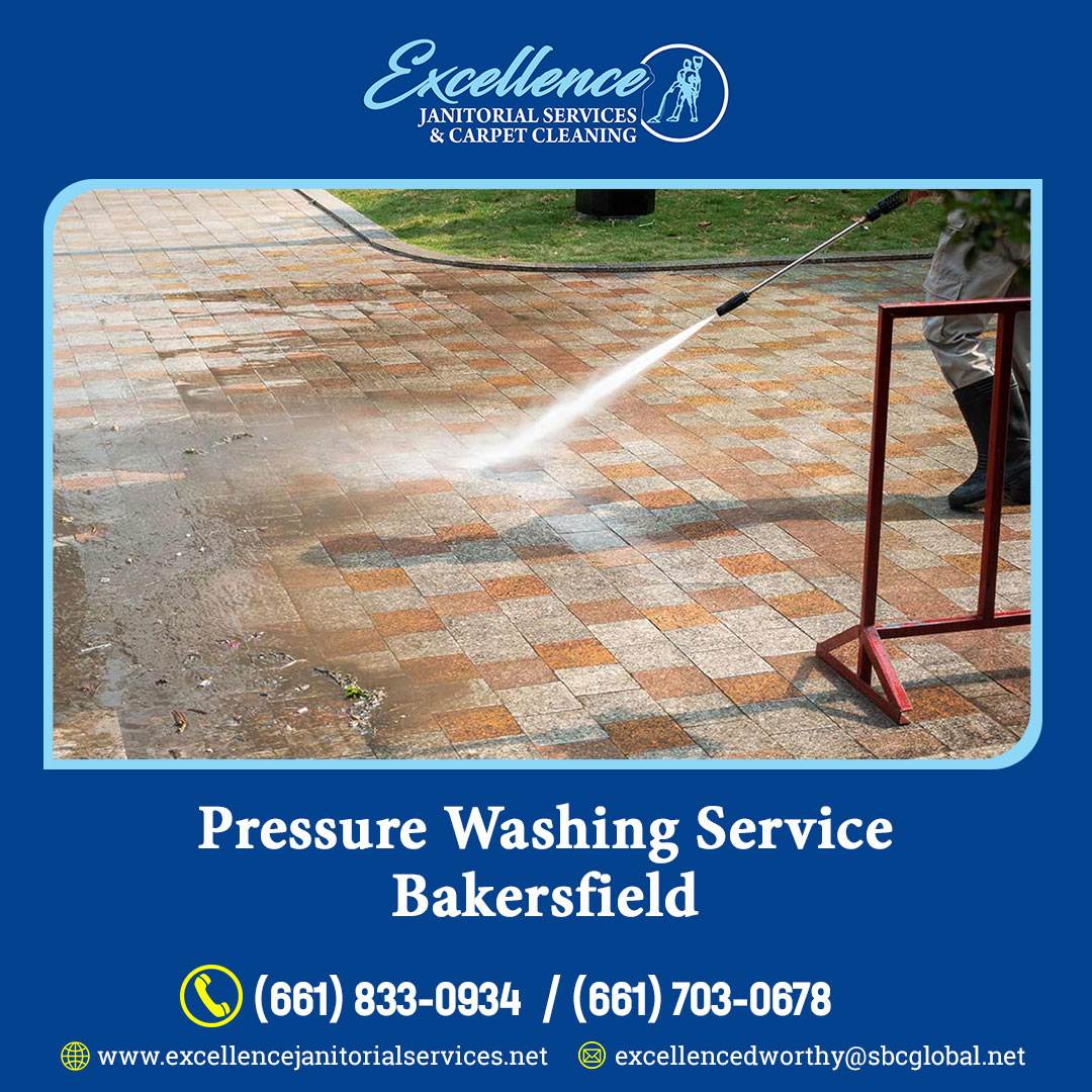 Choose a quality cleaning service by hiring our Pressure Washing Services in Bakersfield. We offer professional cleaner at an affordable cost. To contact us, click here: excellencejanitorialservices.net/pressure-washi…

#excellencejanitorialservices