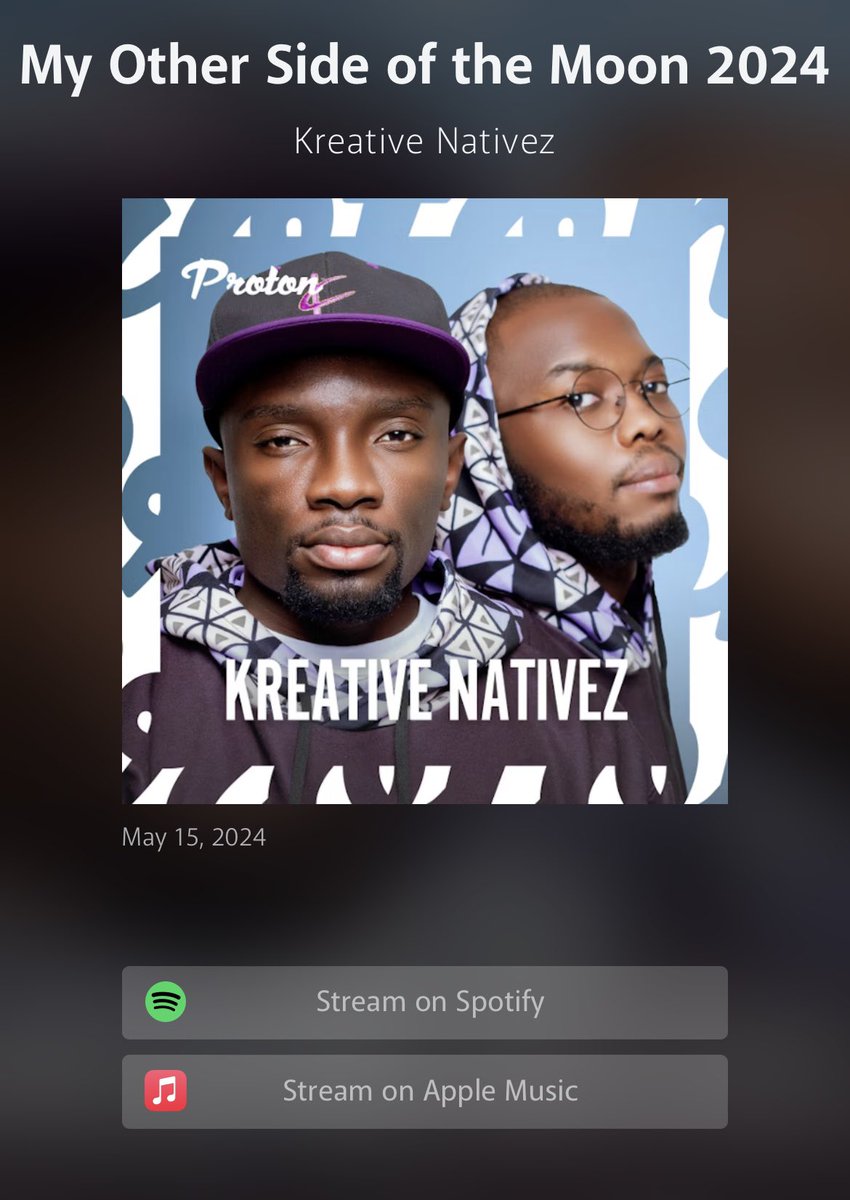 🚨 We Just Dropped An Exclusive Guest Mix For @ProtonRadio 📻 Available On #Spotify & #AppleMusic 🔗 go.protonradio.com/r/rlfhk4UMmR7XY #afrohouse #protonradio #proton #spotifymix #djmix #spotifydjmix