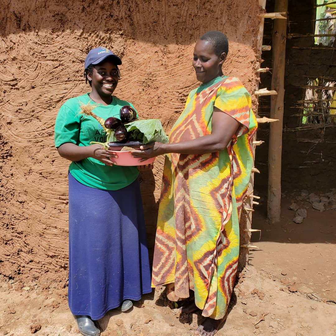 Through their tireless efforts and service, volunteers and communities are reaping of the benefits. Through vegetable growing, communities are enjoying nutritious meals and generating incomes.#Thisiscorpsafrica @CorpsAfrica @MastercardFdn