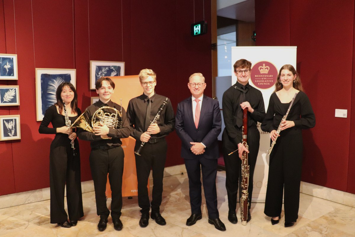 Today, Australia’s oldest Parliament welcomed talented young musicians from @SYOrchestras for a special Bicentenary Concert. The packed crowd heard a repertoire of classical favourites set against the backdrop of our historic Fountain Court