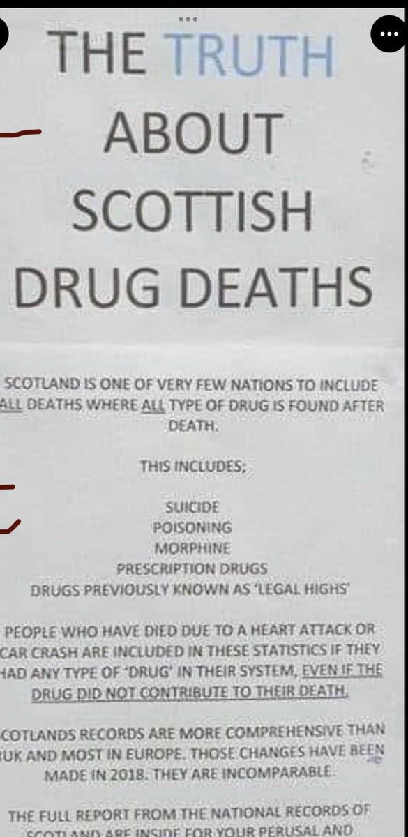Why is this not mentioned when debating drugs in Scotland .#bbcgms