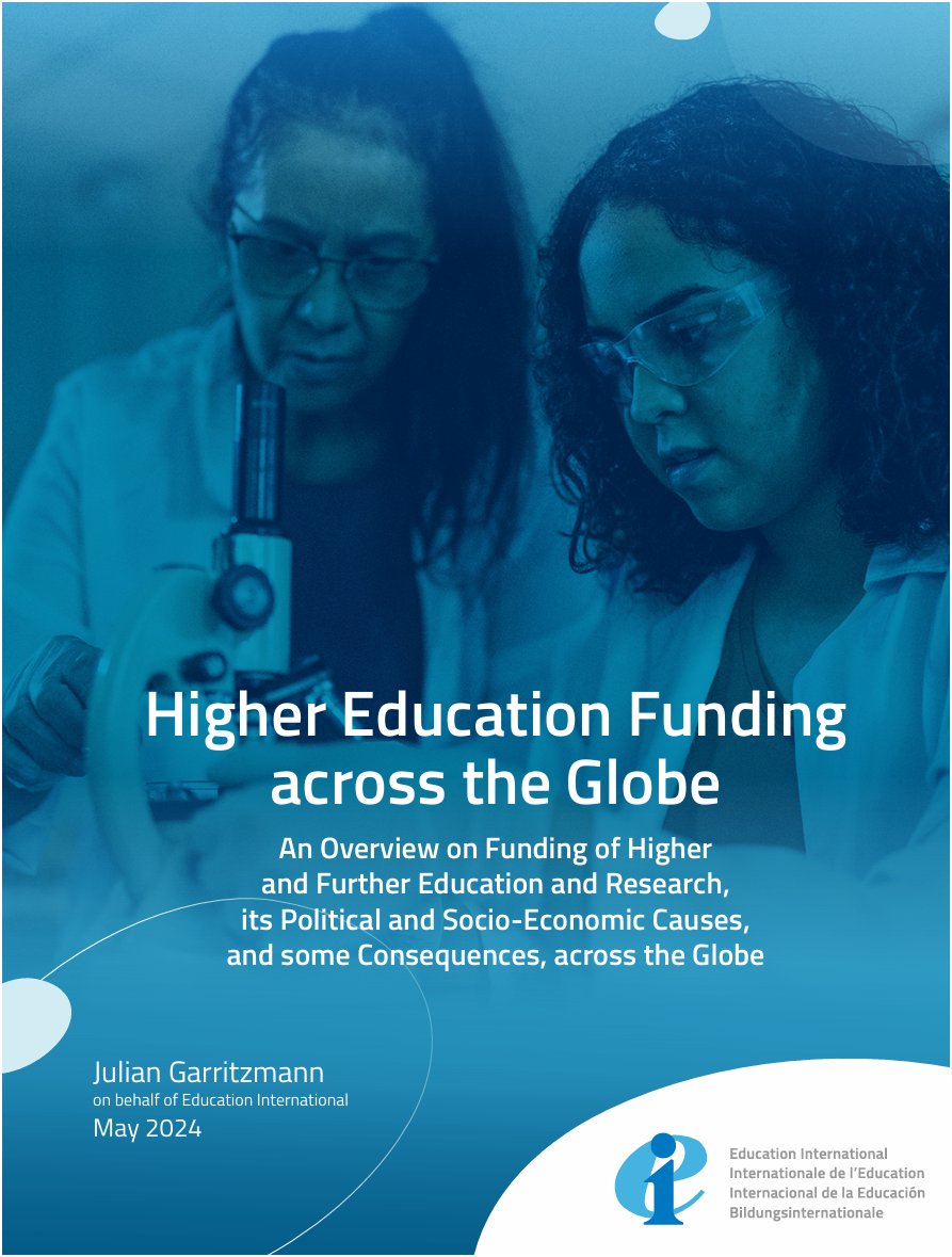 📚Just Released: 'Higher Education Funding across the Globe'🌍 Explore how countries fund their higher education sectors. Full report: eiie.io/4buQnBq #GoPublic #FundEducation @NTEUnion