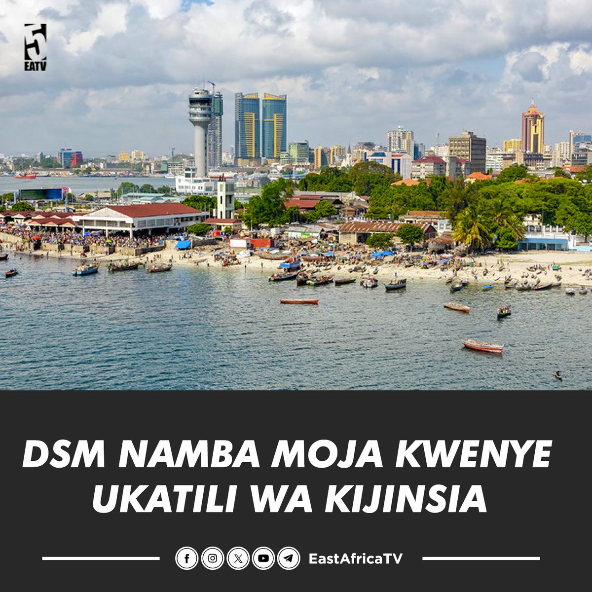 DADAZ : Ripoti ya wizara ya Afya imesema kwamba mkoa wa Dar es Salaam umeshika namba moja kuwa na matukio ya ukatili wa kijinsia! Tupe mtazamo wako kuhusu ripoti hii, Je? ni kweli unyanyasaji wa kijinsia upo? #Tuandikie maoni yako kwenye comments, #Tujadili pamoja kwenye #DADAZ