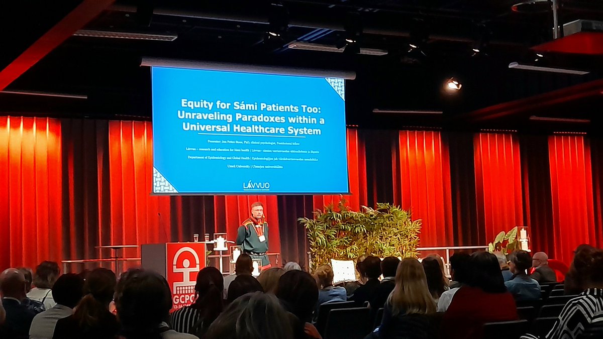Continuing with a keynote by Dr. Petter Stoor on: Equity for Sámi Patients Too: Unraveling Paradoxes within a Universal Healthcare System