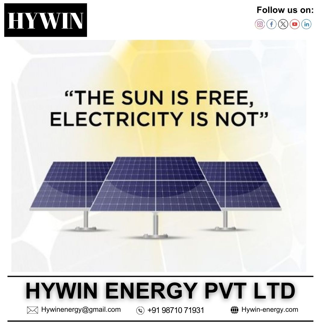 Every small step counts towards a brighter, more sustainable future. Let's join hands today to conserve energy for generations to come! #EnergyConservation #Sustainability #BrighterFuture'
.
Follow Hywin Energy Pvt Ltd #hywin