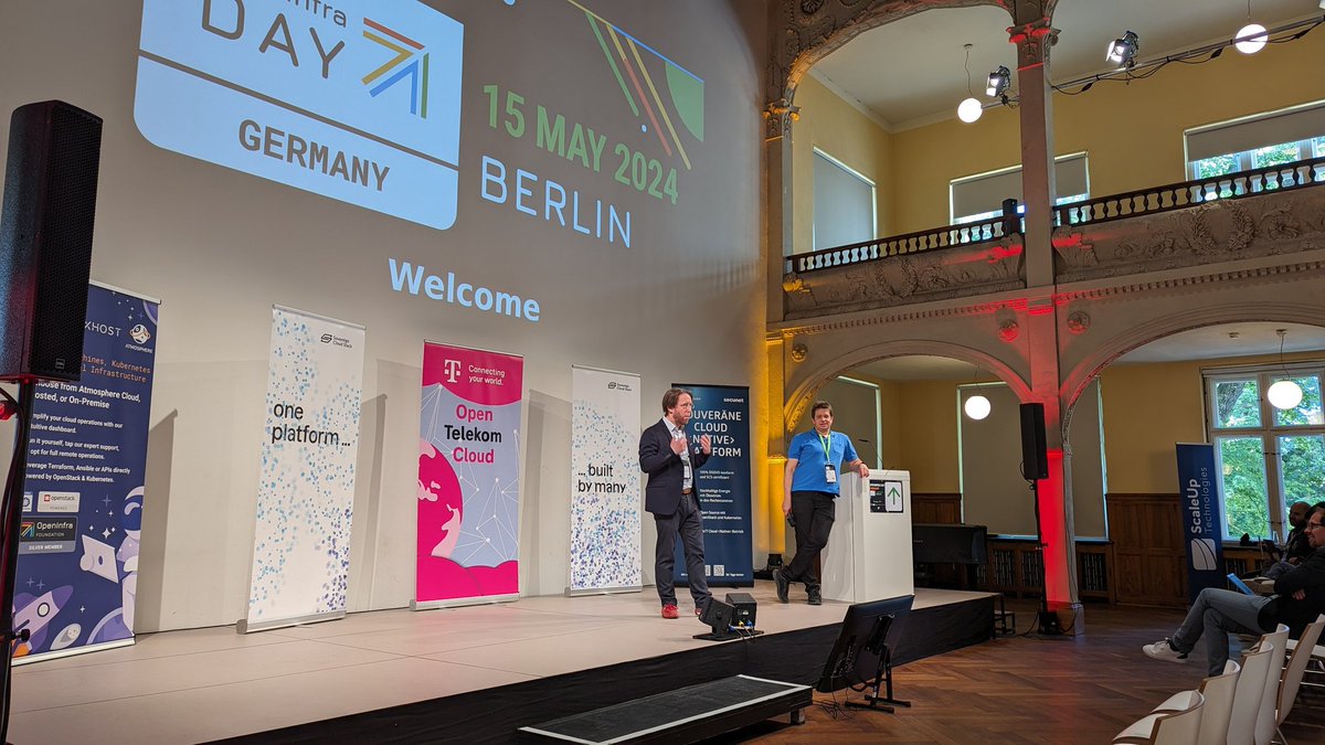 eumel_8's tweet photo. Opening #OpeninfraDay Germany https://t.co/9PVRPsnmrH
