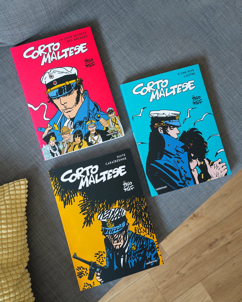 Vous connaissez Corto Maltese ? La réponse est probablement oui, mais l’avez-vous déjà lu ? 🤔 Eh bien, on vous propose de découvrir la série avec trois recueils des plus belles aventures de Corto ! 📚