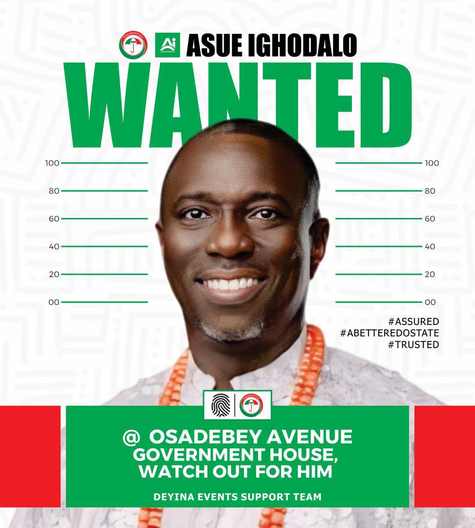 Edo needs a leader who can turn aspirations into accomplishments. Dr. Asue Ighodalo's proven achievements and forward-thinking makes him an ideal choice. Let's opt for proficiency, let's opt for advancement

Vote Asue Ighodalo  #EGoDoAm
#AsueIghodalo2024 
#AsueOgie2024