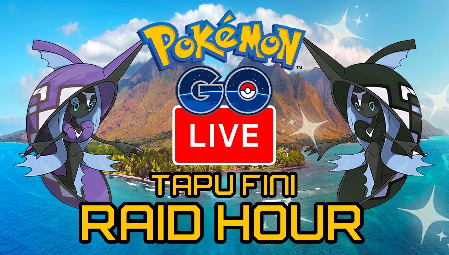 If you're fiending for some Fini, tonight we're heading to the islands one last time!! Join for good times and shiny vibes!! ✨🏝️

Join👉👉youtube.com/live/Od0XU8jZz…

#PokemonGO #PokemonGORaids #TapuFini