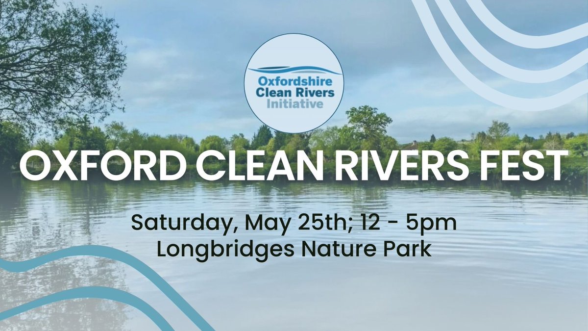📢 Sick of pollution in the Thames? Come & make your voice heard! The Oxford Clean Rivers Fest (25/05/24) is a family-fun festival celebrating the beauty of the Thames while calling for action against sewage pollution.💩 Find out more & book your spot 👉 bit.ly/Oxford-Clean-R…