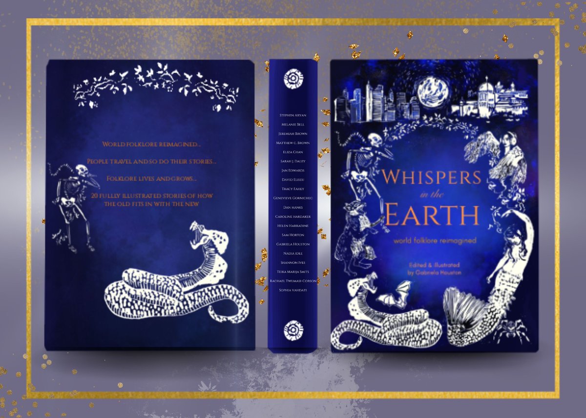 If you do something, do it *beautifully* (especially books) #WhispersInTheEarth @binding_broken Our kickstarter for the fully illustrated anthology of world-folklore-inspired short stories goes live on the 21st! Click here to sign up for info: pro.theknowledge.io/whispers