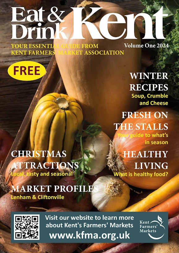Read the winter edition of Eat Drink Kent magazine here eatdrinkkent.co.uk
Food and Farmers' Market

Find your nearest #FarmersMarket here kfma.org.uk/index.asp

Fresh Local Produce #ad
