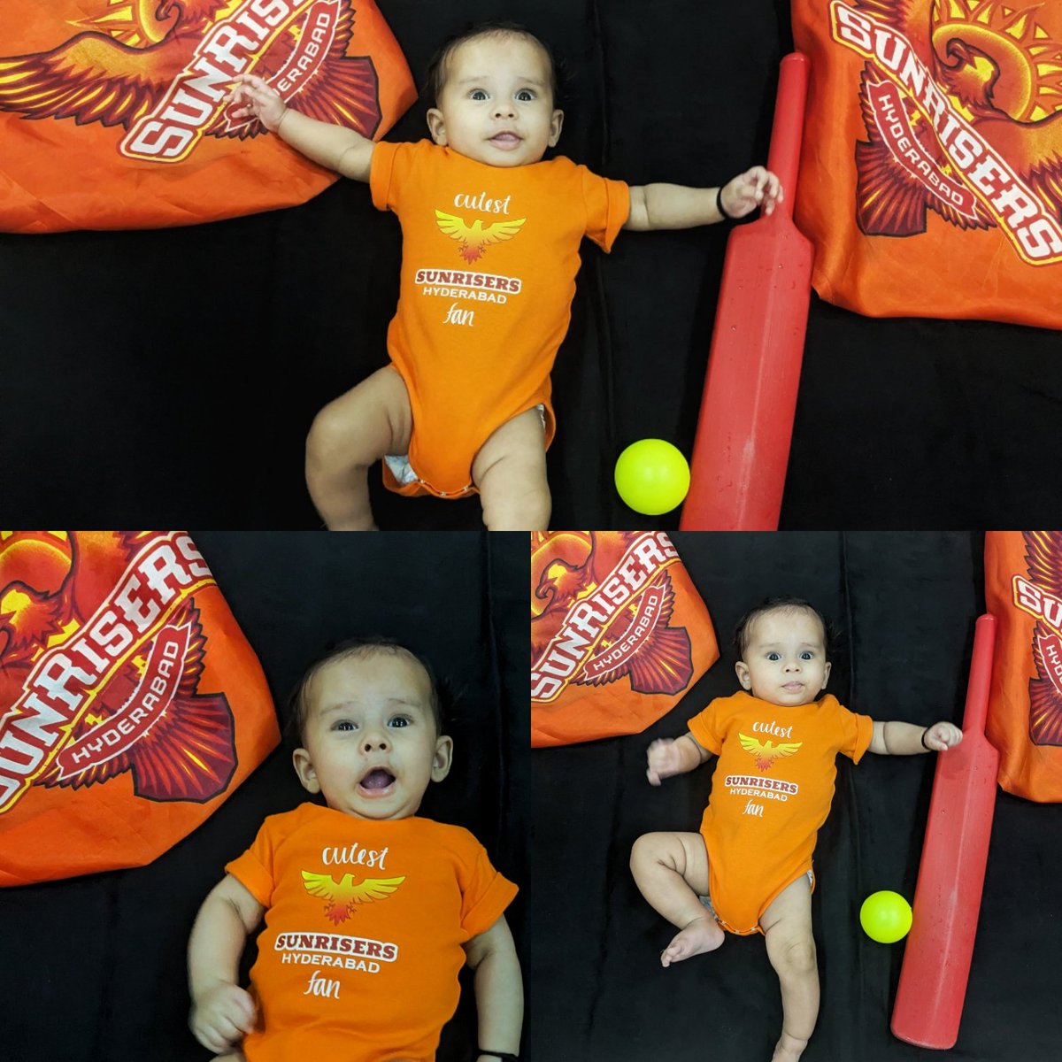 The cutest SRH supporter - Golu.