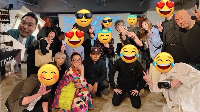 STYLYさんからご招待いただき、STYLYへ遊びに行ってきましたー! 素敵オフィス!アツいSTAFFさん!たくさんのヘッドセットー!! 山口社長と舟越社長のトークイベや美味しいご飯などもあり、とても楽しかった