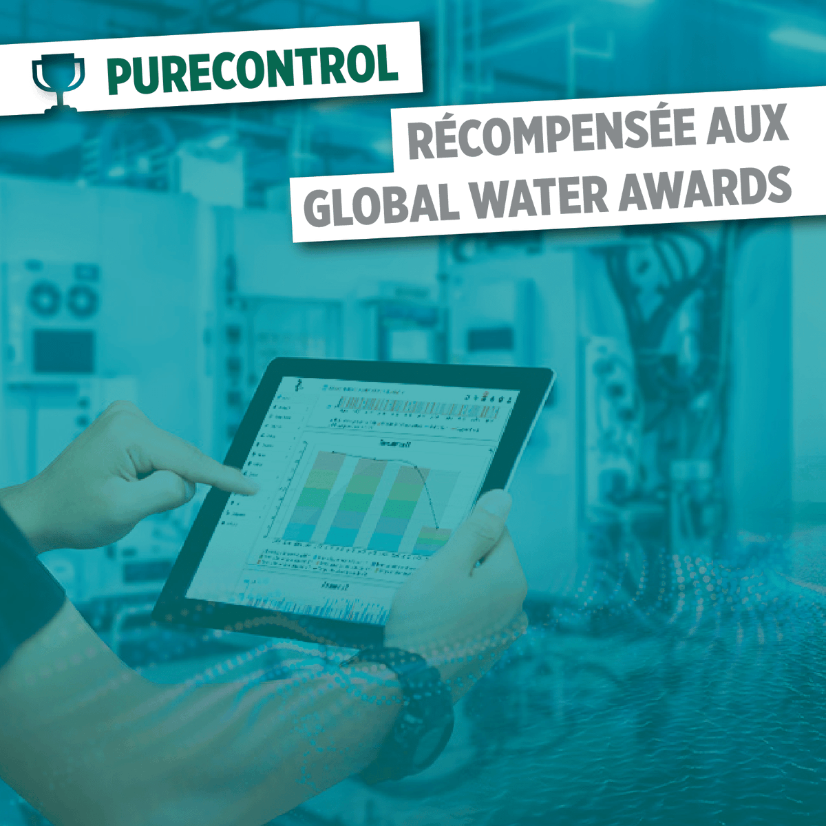 [VIE DE PARTICIPATION] 
🏆@PureControl, accompagné d'UNEXO #CapitalInvestissement, a décroché un prix aux Global Water Awards dans la catégorie "Entreprise technologique révolutionnaire de l'année", lors du Global Water Summit. Félicitations à toutes les équipes ! <a href="/CreditAgricole/">Crédit Agricole</a>