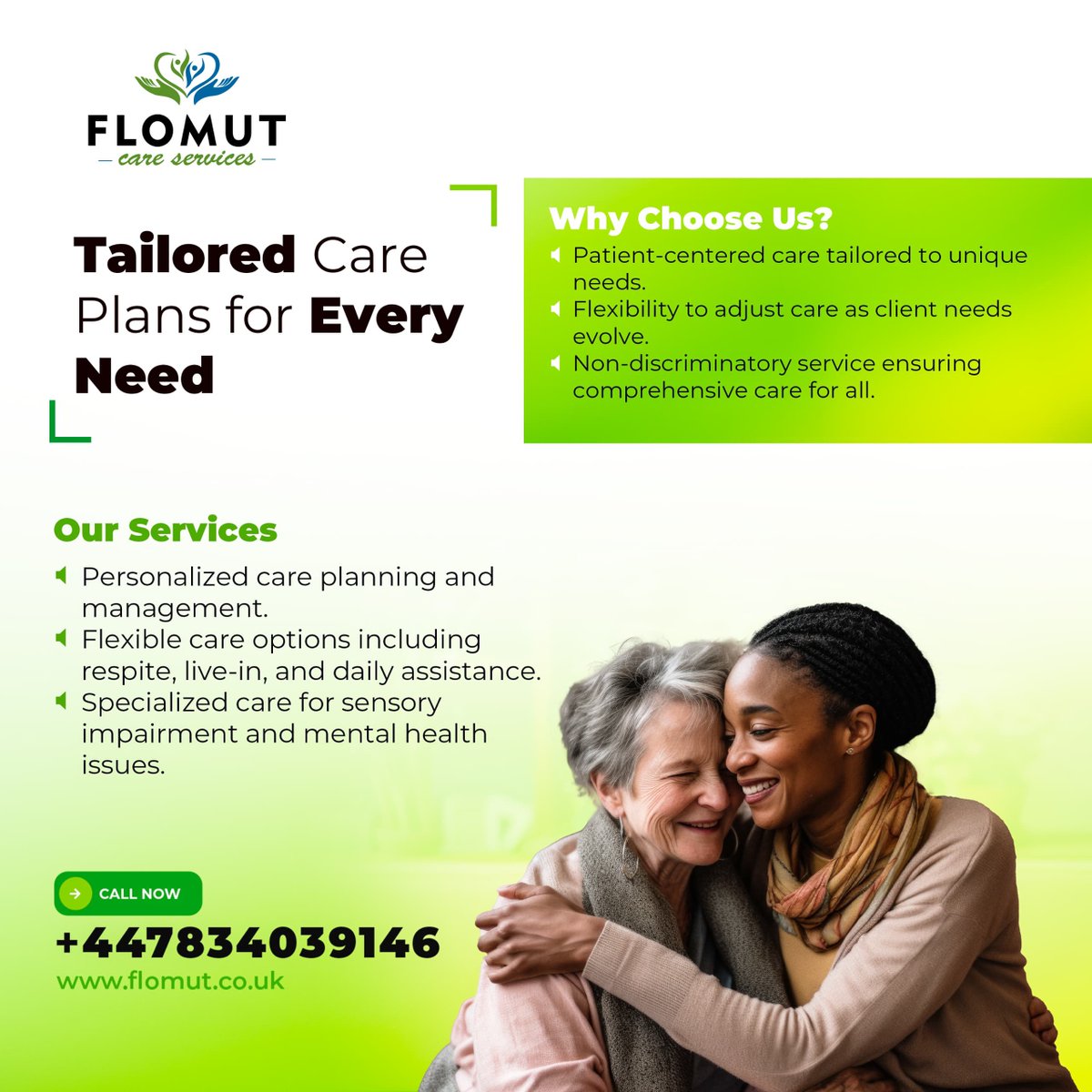 Start and finish your day enveloped in care that resembles family. Our personalized services integrate smoothly into your daily life, all backed by Care Quality Commission approval. Each of your needs is addressed with a warm smile.