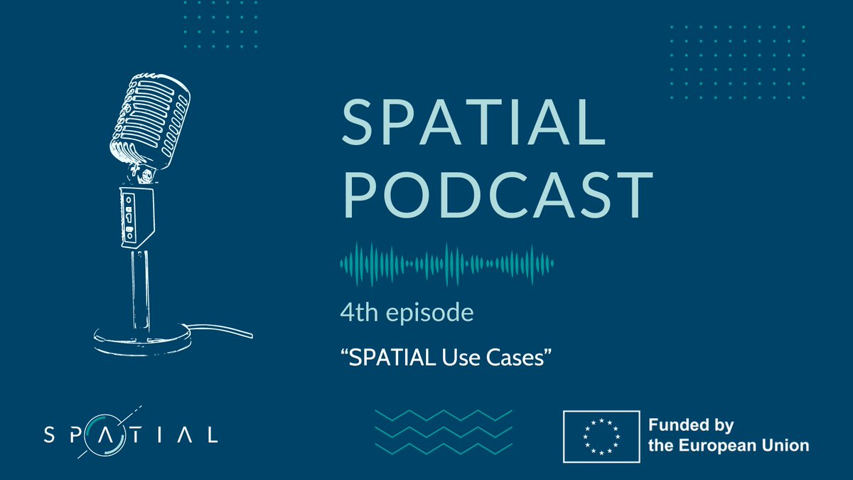 🎙 Welcome to the @SPATIAL_h2020 podcast! In this episode, we discussed the Use Cases with the Use Cases leaders. Don't miss it👉spatial-h2020.eu/spatial-podcas… #SPATIALpodcast #SPATIALproject #TrustworthyAI