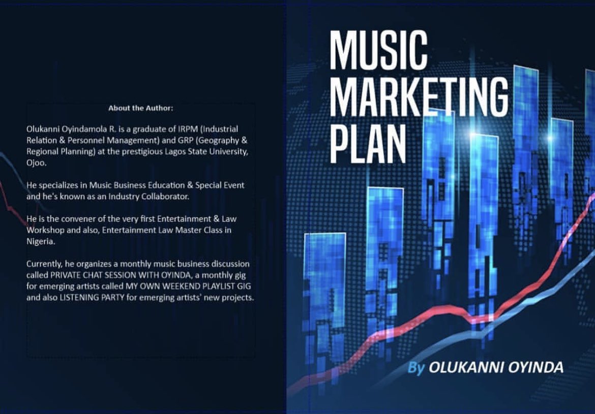 It’s imperative to have a well-crafted music marketing plan or refer to a comprehensive guide to make your music project a success.

#YourFavoriteMusicMarketer #AfricasBestCatalogManager 
#OneDiscussionAtAtime #MyQuickPlug 

 #MusicMarketingPlanByOyinda
#YourMusicMarketingGuide