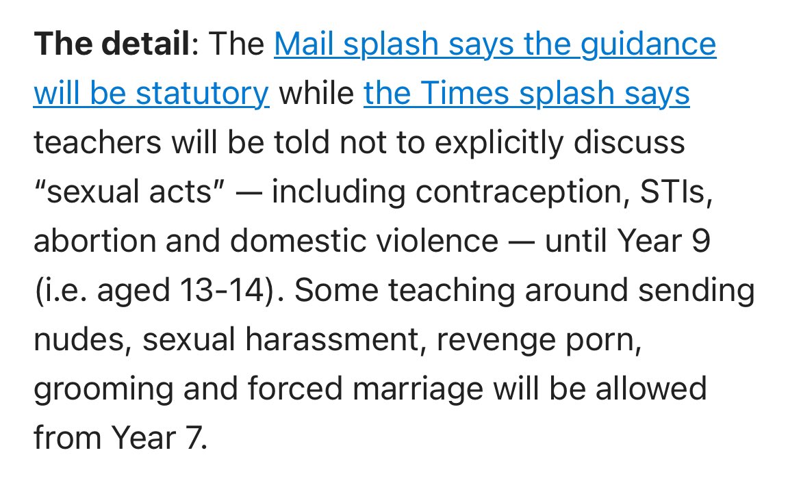 As the risks of online sexual abuse skew younger, age-appropriate education is vital. Today’s Times splash suggests blunt & potentially counterproductive messaging on self-generated imagery and grooming will kick in at Y7 - a strategy palpably not driven by safeguarding outcomes