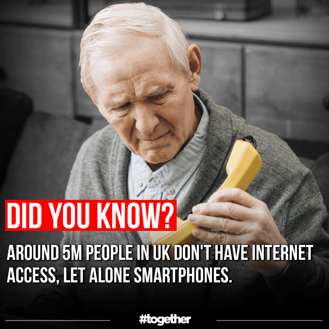 Around 5m people in UK don't have internet access, let alone smartphones A 'Digital Pound' will just exclude older, less tech-savvy, vulnerable people from society further Who actually benefits from this expensive elite project @bankofengland @hmtreasury @rishisunak? #CBDC