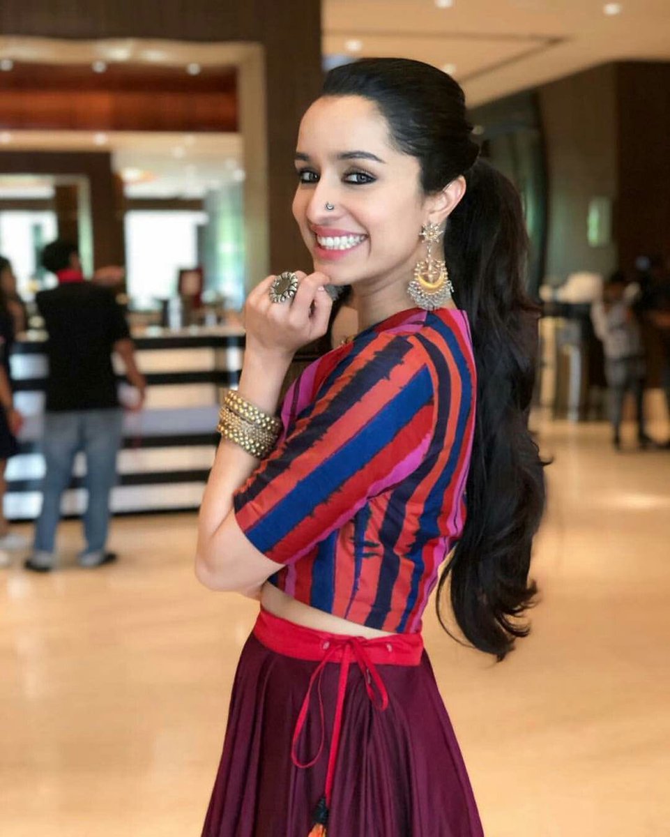 Shraddha Kapoor method dressing for the Stree promotion in 2018>>>>