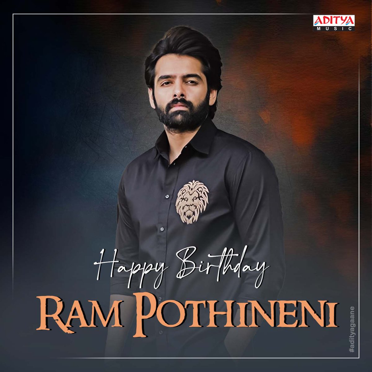 Sending heaps of birthday love to the ever-charming #RamPothineni! May your special day be as dynamic and vibrant as your performances! 🌟🎁

#HBDRamPothineni #HappyBirthdayRamPothineni #AdityaMusicGaane