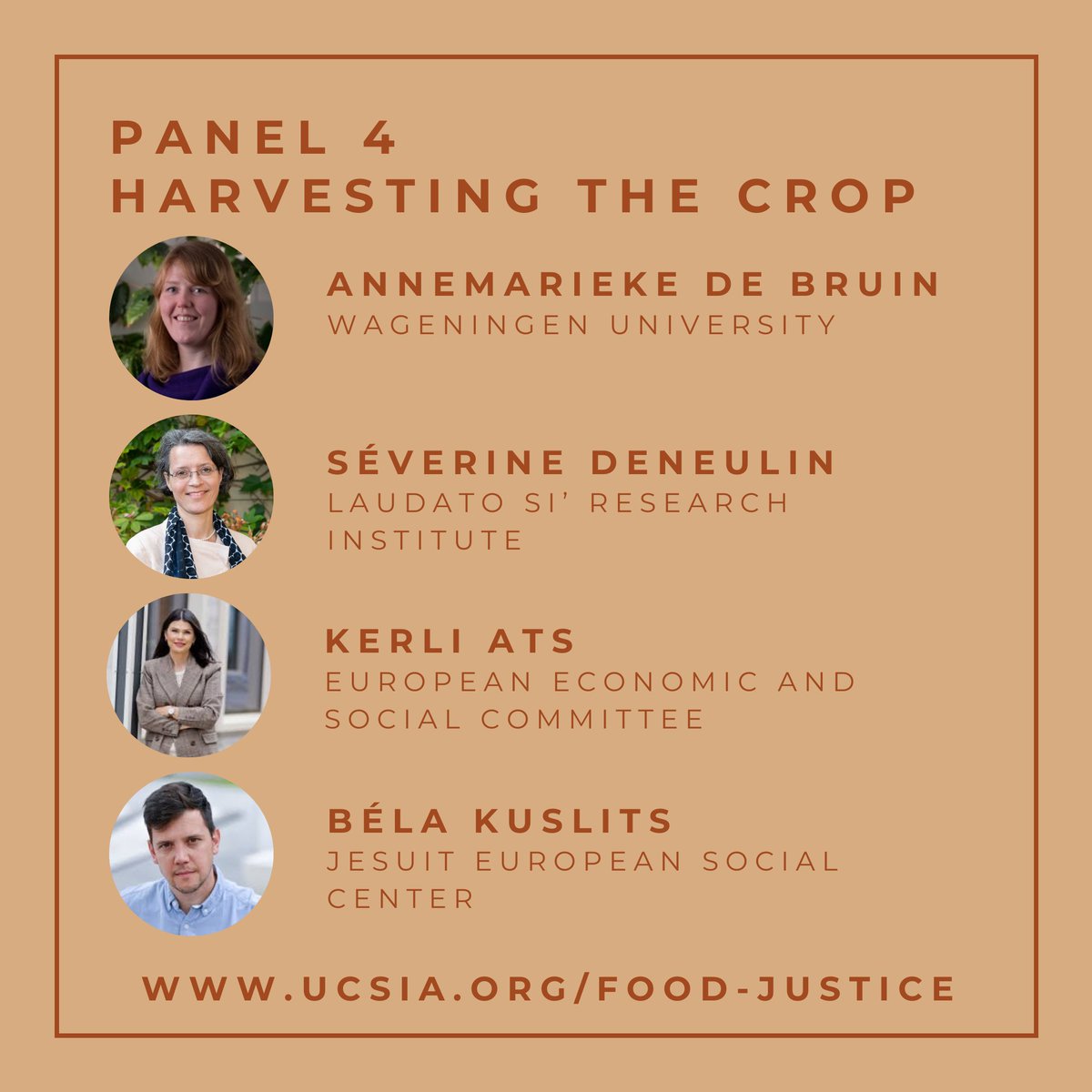 UCSIA.org (@ucsia_antwerp) on Twitter photo 🤝 How to join forces for a more just food system?
🚜 @AdeBruin_wur <a href="/WUR/">Wageningen U&R</a>
🚜 Séverine Deneulin <a href="/LSRIOxford/">Laudato Si' Research Institute</a>
🚜 <a href="/KerliAts/">Kerli Ats</a> <a href="/EU_EESC/">European Economic and Social Committee</a>
🚜 <a href="/belakuslits/">Béla Kuslits</a> JESC
Join the convo on #FoodJustice!
🏄 ucsia.org/food-justice
🤝 <a href="/USOS_Antwerpen/">USOS</a>, IMDO <a href="/UAntwerpen/">UAntwerpen</a>, #JESC <a href="/EuropeanJesuit/">JESC | Jesuit European Social Centre</a> 🤝 How to join forces for a more just food system?
🚜 @AdeBruin_wur <a href="/WUR/">Wageningen U&R</a>
🚜 Séverine Deneulin <a href="/LSRIOxford/">Laudato Si' Research Institute</a>
🚜 <a href="/KerliAts/">Kerli Ats</a> <a href="/EU_EESC/">European Economic and Social Committee</a>
🚜 <a href="/belakuslits/">Béla Kuslits</a> JESC
Join the convo on #FoodJustice!
🏄 ucsia.org/food-justice
🤝 <a href="/USOS_Antwerpen/">USOS</a>, IMDO <a href="/UAntwerpen/">UAntwerpen</a>, #JESC <a href="/EuropeanJesuit/">JESC | Jesuit European Social Centre</a>