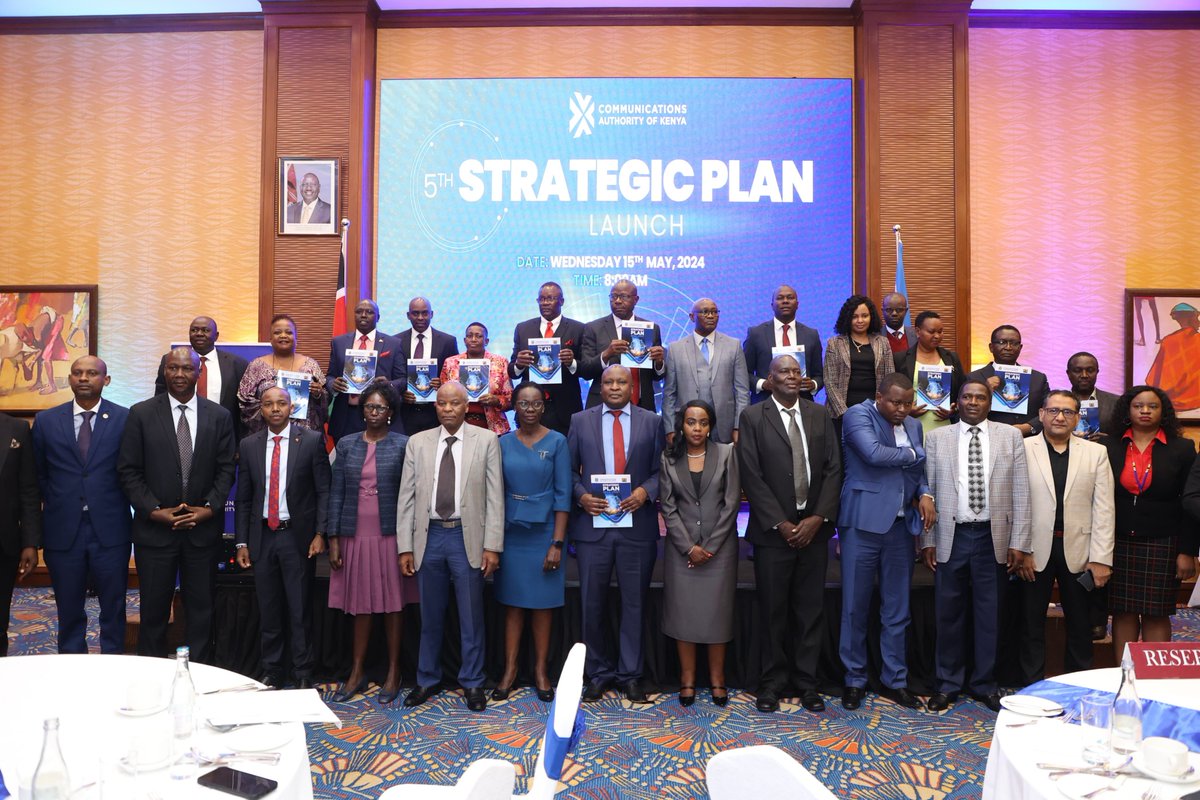 Officially lauched; the #5thCAStrategicPlan 2023 -2027. Journey to #DigitalAcess4All starts now.