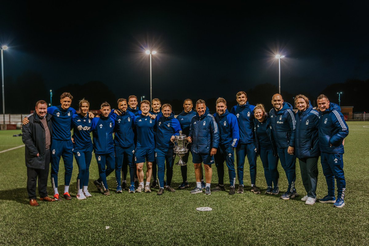 A deserved way to finish off the season with a little bit of silverware for the players and staff winning Notts Senior Cup. A hard working, humble and determined group. Been a pleasure to work. #NFFC #Youthdevelopment #trusttheprocess