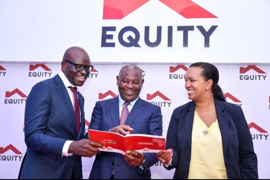 tinkacomm's tweet photo. Equity Group Holdings bounces back with strong recovery for the year ending 31st March 2024.
✅️ Recorded a 25% growth in profit after tax of Ksh.16billion for 1st quater 2024
✅️ 29.1% return on average equity year on year to 31st March 2024.
#Equity2024Q1Results https://t.co/QFEbTYCdw4