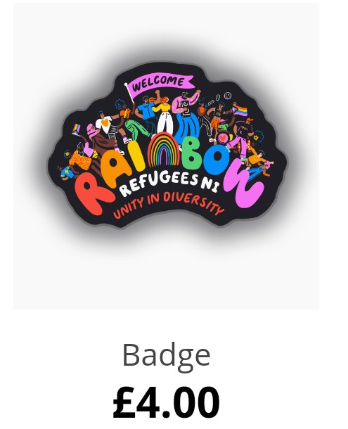 RainbowRefugeNI's tweet photo. 🤩Have you seen our new fundraising merchandise? Get 'em while you can.
Free UK delivery on all orders 
https://t.co/UIPEbrS56w https://t.co/waAhCYeVza