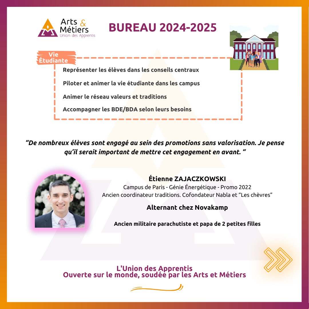 UNAAM - Union Nationale des Apprentis A&M tweet media