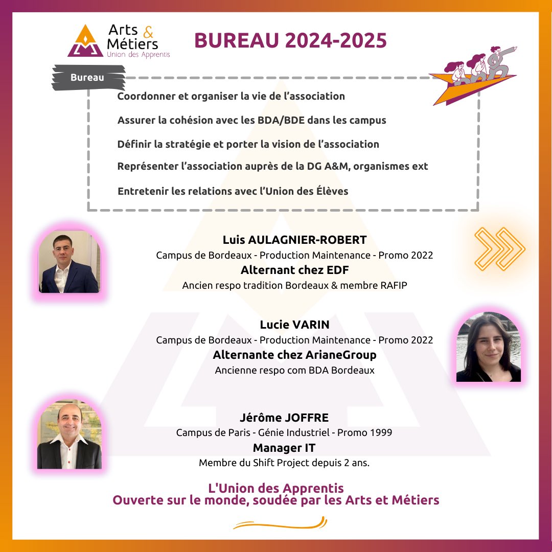 UNAAM - Union Nationale des Apprentis A&M tweet media